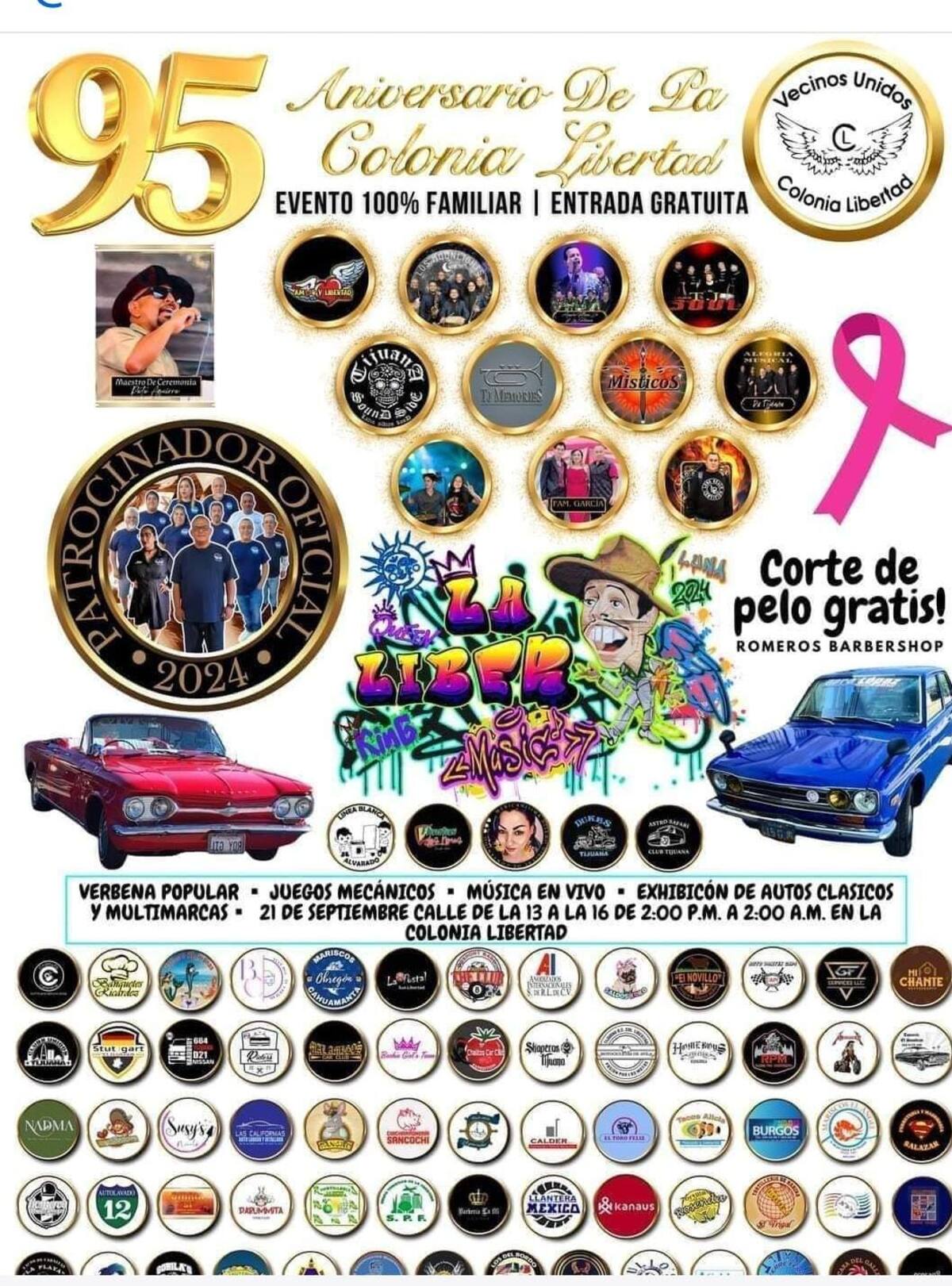 La celebración se llevará a cabo el sábado 21 de este mes a partir de las 14 horas.