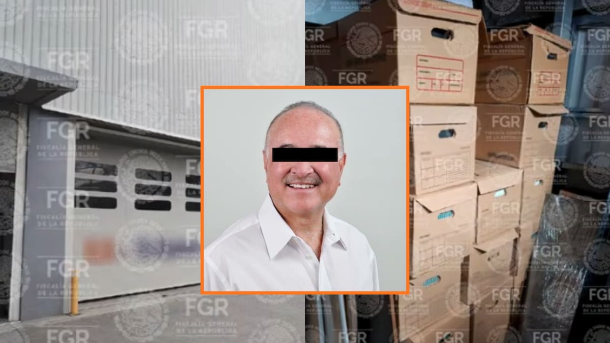 FGR encuentra en dos bodegas de CDMX documentos ligados a la red de huachicol fiscal investigada tras la detención de Ernesto Ruffo, con 25 personas señaladas y nueve detenidas