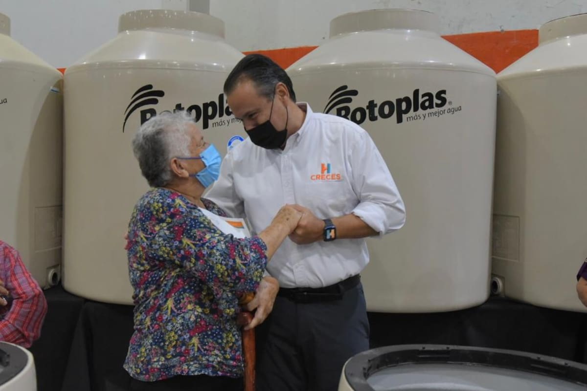 Instalación de tinacos en el Norte de Hermosillo por Participación Ciudadana terminaría este mes de diciembre