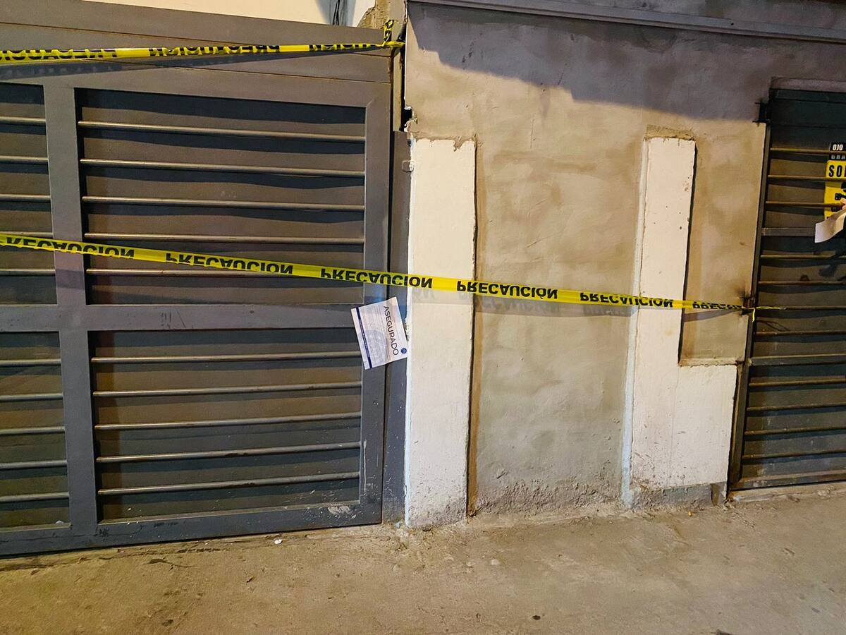 El cateo se realizó en la zona Centro de Tijuana.