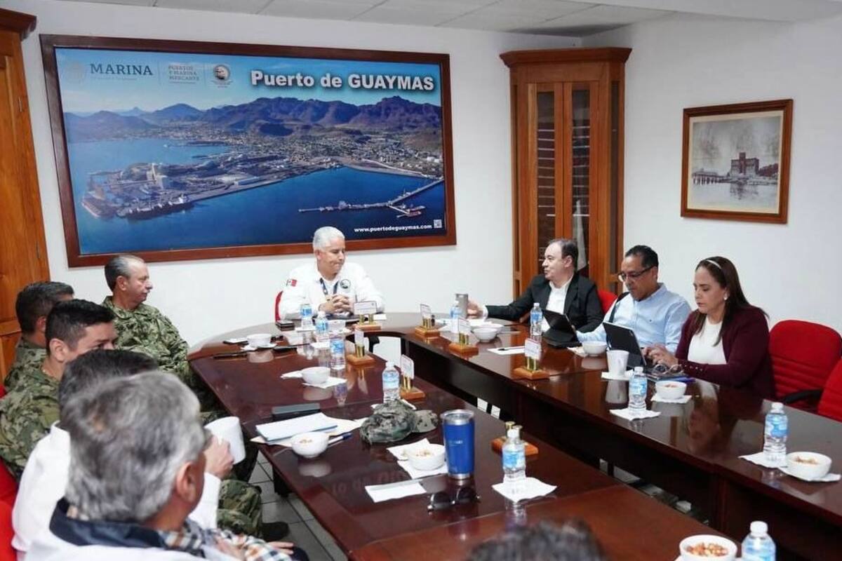 Avanza en un 98% modernización del Puerto de Guaymas: Durazo