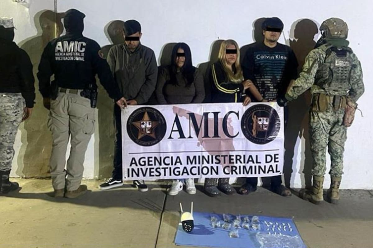 Operativo en Sonoyta desarticula punto de narcomenudeo; hay cuatro detenidos