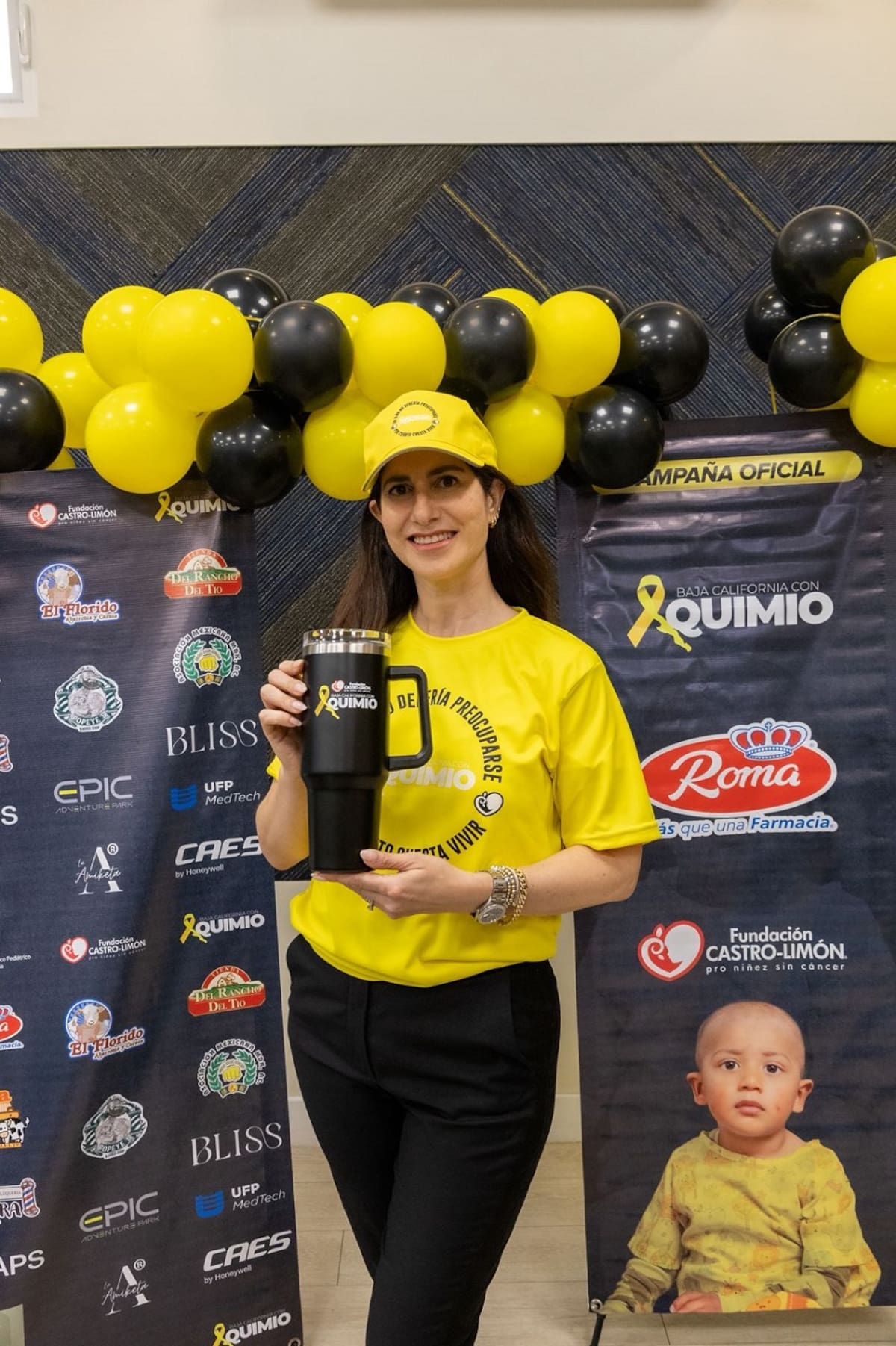 La Fundación Castro-Limón presentó este martes la campaña “Baja California con Quimio 2025”.
