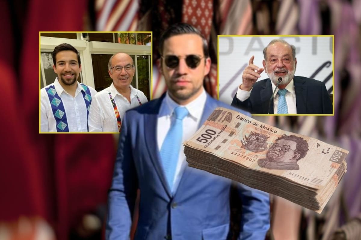 Luis Felipe Calderón revela que inició vendiendo corbatas en Los Pinos a militares del Estado Mayor, con Carlos Slim como testigo de su negocio y luego Arturo Elías Ayub fue su proveedor de cámaras para revender: “Jamás me dieron un peso para el desm*dre”