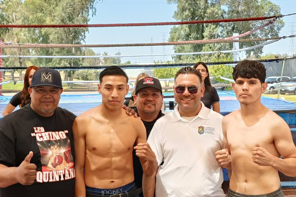 Hoy chocarán los guantes en el Gimnasio de Mexicali