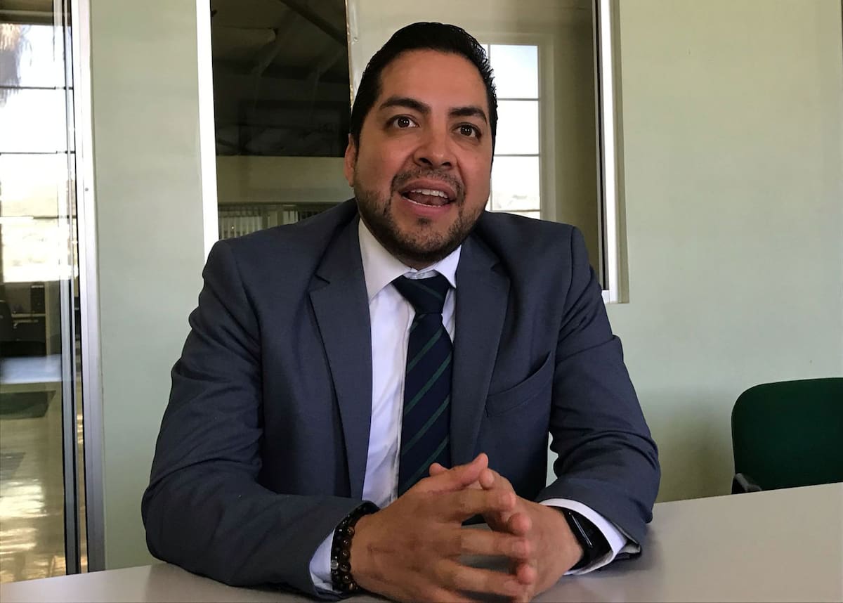 Gregorio Saúl Osnaya López, director general del Instituto para el Desarrollo Inmobiliario de la Vivienda del Estado (Indivi).