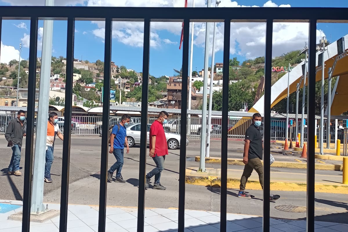 Nogales, la puerta de retorno de migrantes
