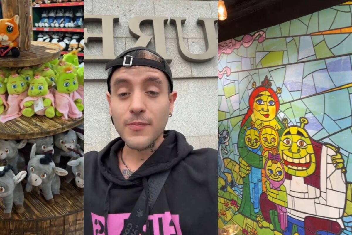 Joven muestra esta tienda ubicada en Londres que tiene solo productos de Shrek