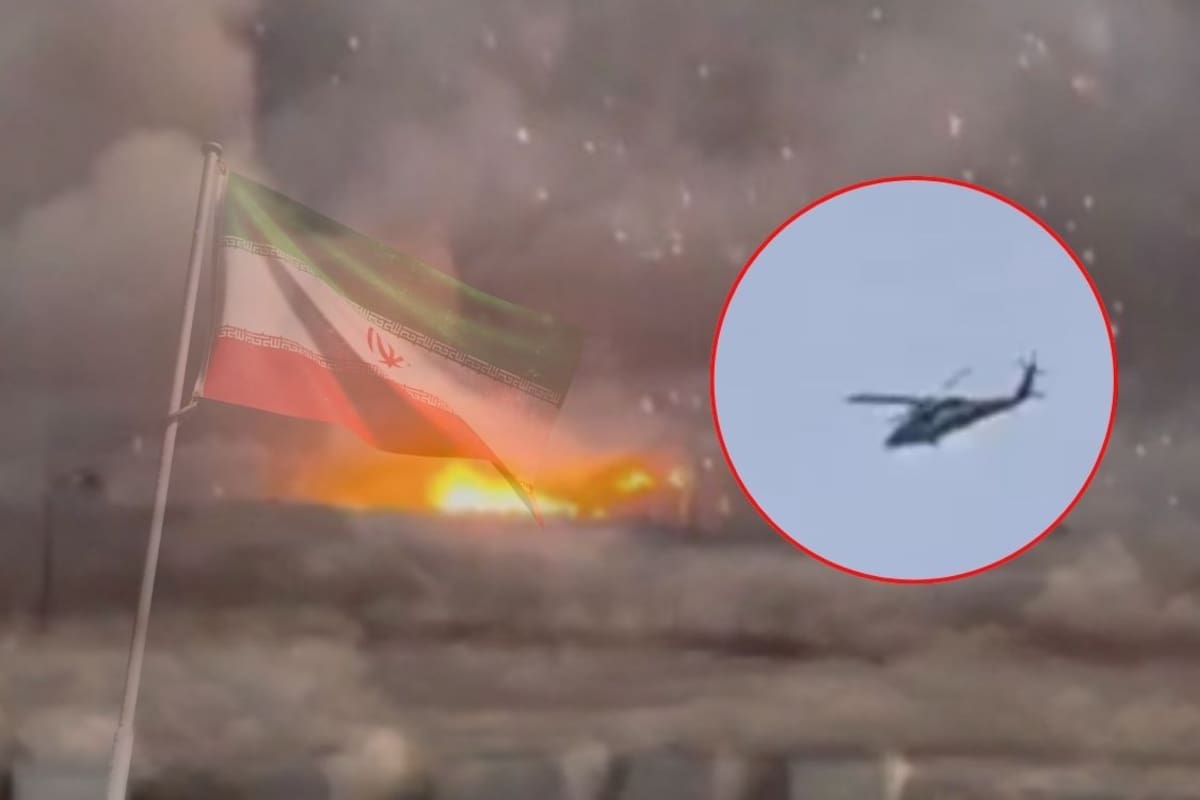 Rescatan con vida a tripulante estadounidense de avión que cayó en Irán