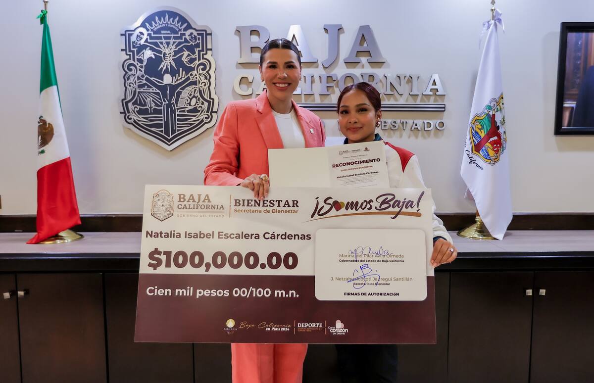 Seis deportistas recibieron un reconocimiento y un incentivo económico por su destacada participación en los Juegos Olímpicos.