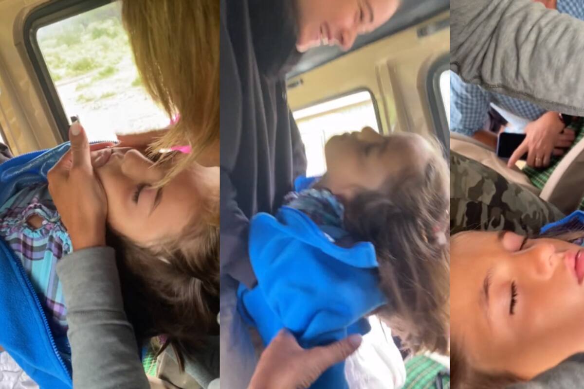 TikTok: niña se vuelve viral por no poder despertar de una profunda siesta