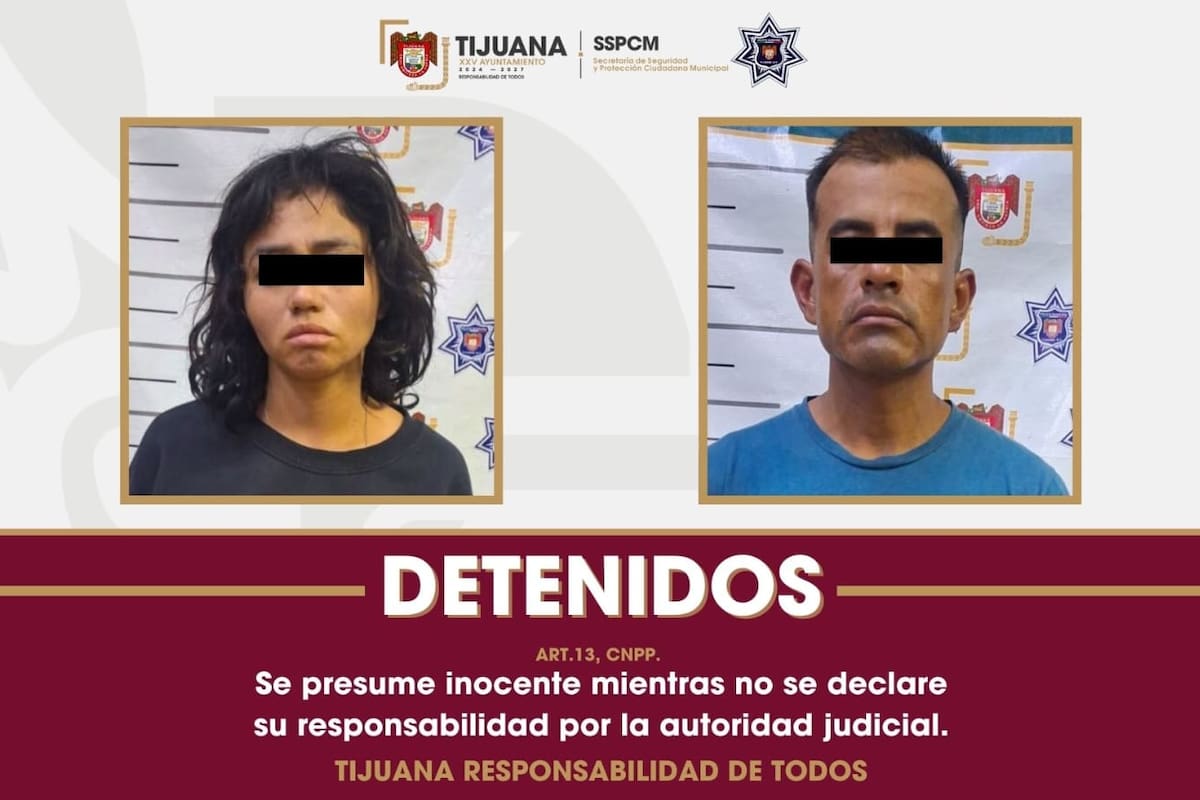 Detienen a dos personas por robo con violencia a conductor de taxi libre