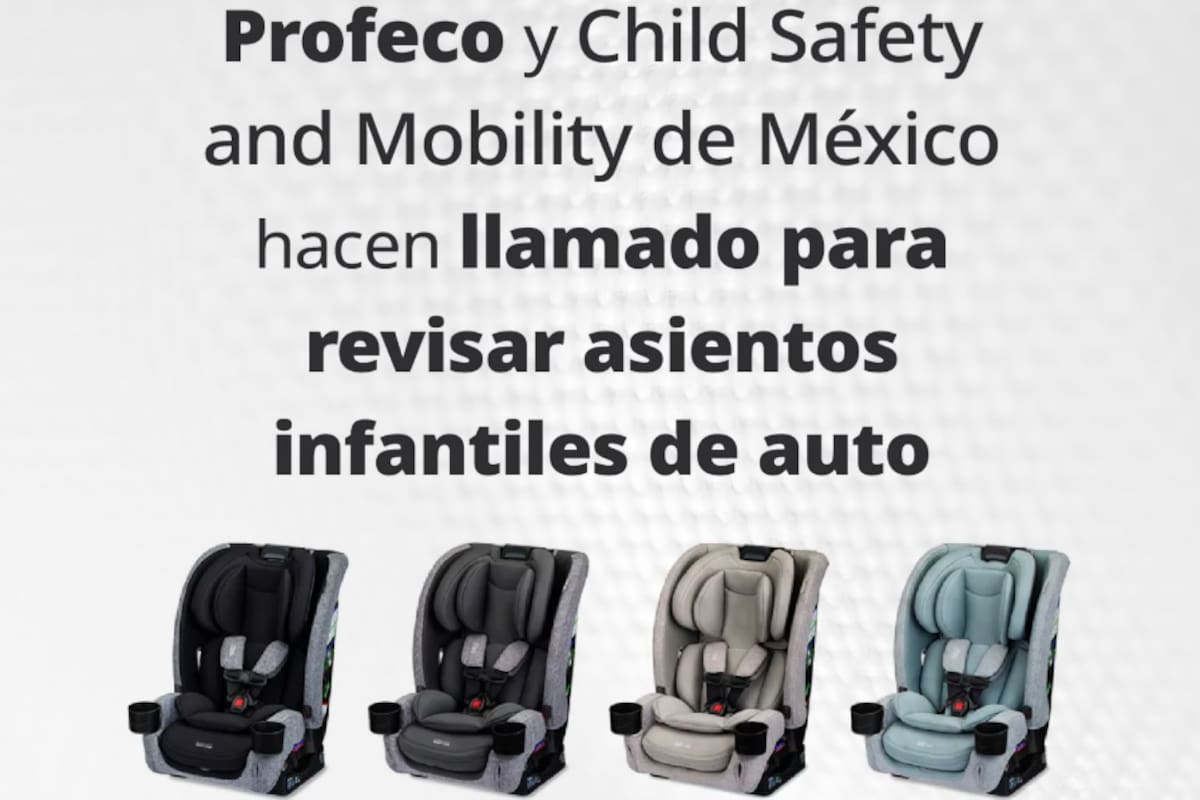 Profeco alerta por error en asientos infantiles One4Life Slim de Britax