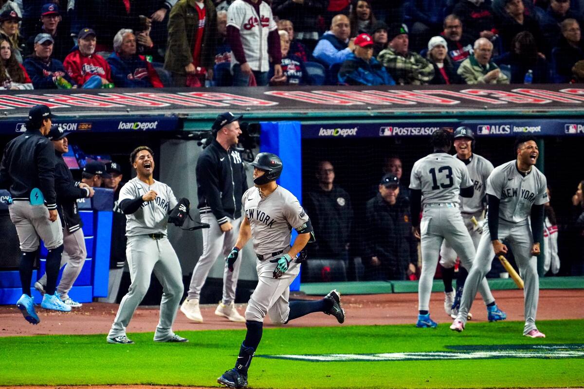 Yankees se acercan a la Serie Mundial con triunfo dramático sobre los Guardians
