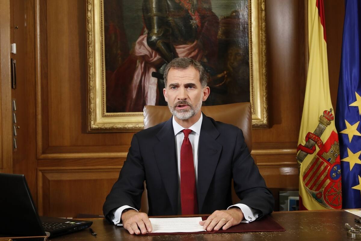 Felipe VI envía un mensaje de apoyo a Ucrania y lograr una paz que defienda “su independencia e integridad territorial”