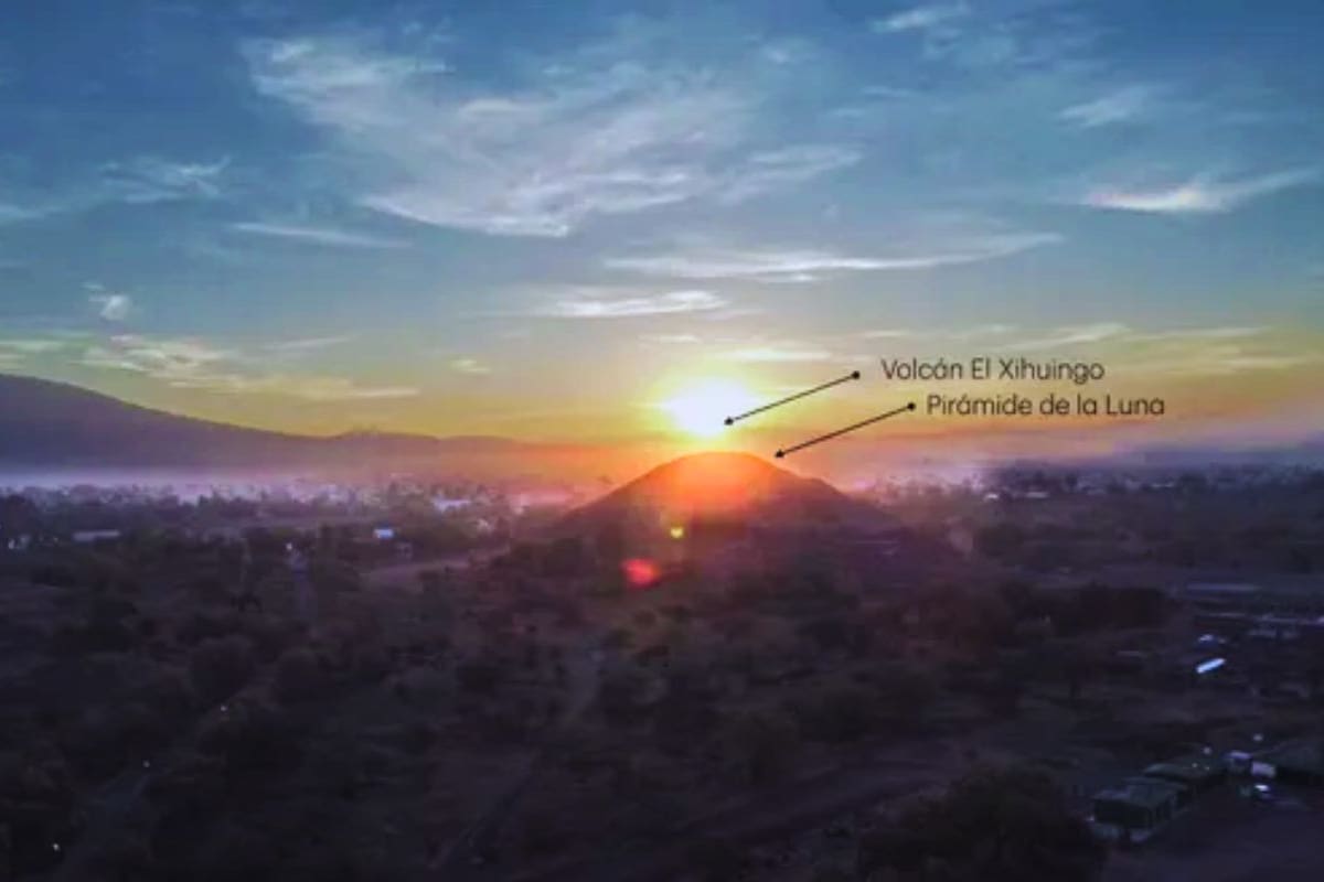 ¿La Pirámide de la Luna en Teotihuacán está alineada con el Solsticio? Esto se sabe