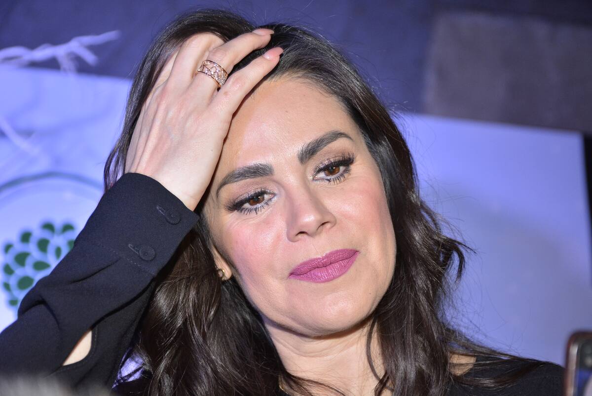 La actriz Luz Elena González.