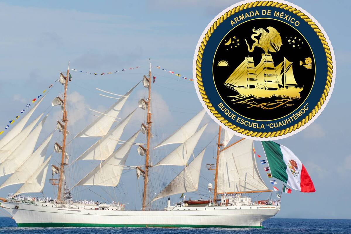 El Buque Cuauhtémoc: Esta es su historia y las cuatro veces que ha dado la vuelta al planeta