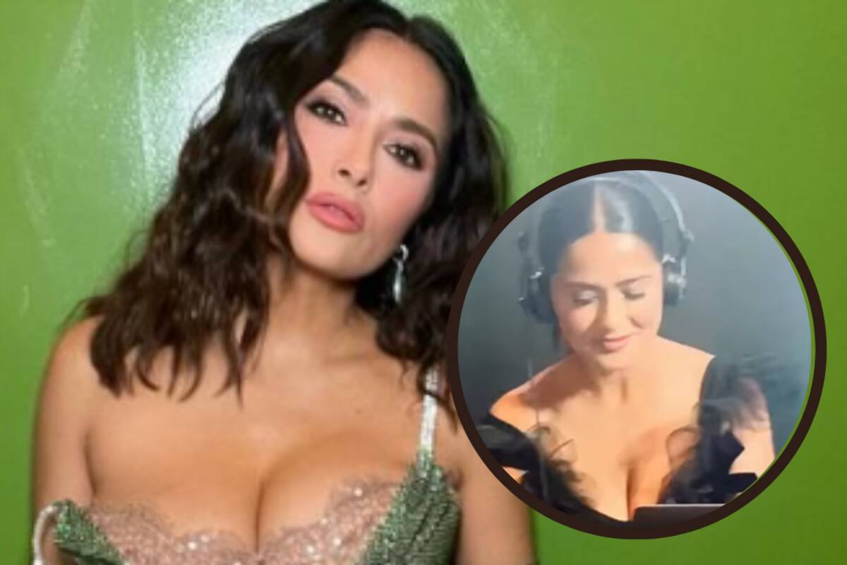 Salma Hayek presume su debut como DJ en New York