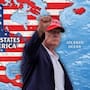 Trump publica mapa que muestra a México y Canadá como parte de EEUU
