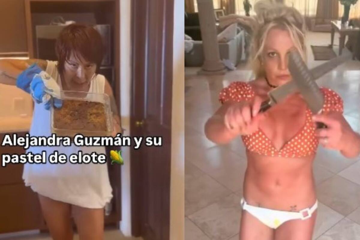 Comparan a Alejandra Guzmán con Britney Spears por su apariencia en redes sociales