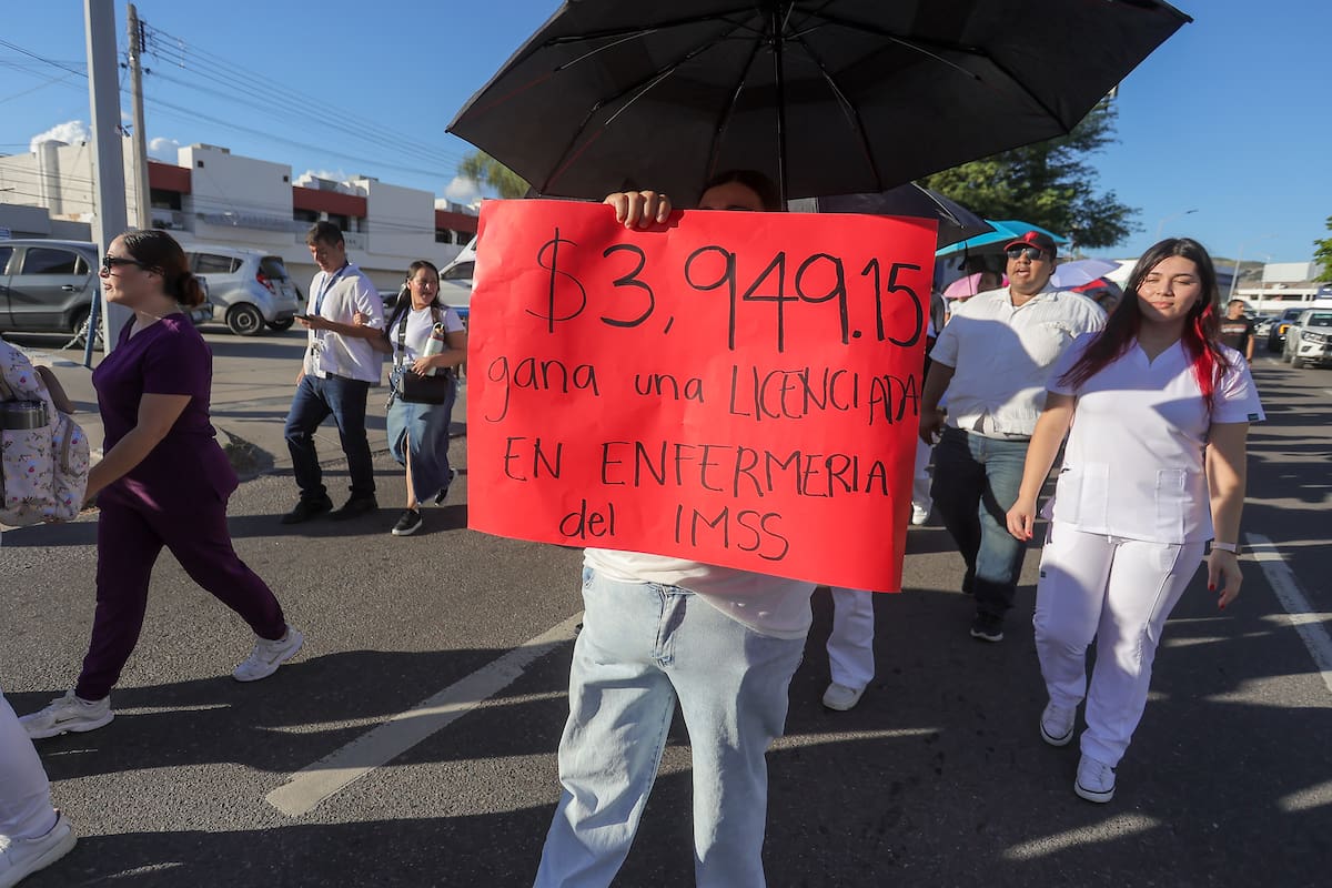 La difusión de estas transferencias ocurre en un contexto de inconformidad laboral por la escasez de medicamentos e insumos en unidades médicas. | Archivo GH, Eleazar Escobar
