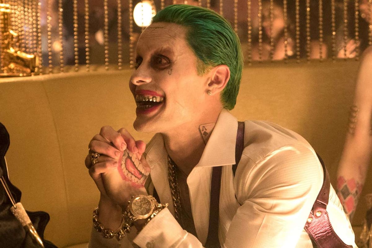Jared Leto en  ‘Suicide Squad’ (2016) y La Liga de la Justicia de Zack Snyder (2021)