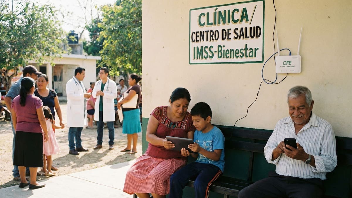 Internet gratuito llega a miles de clínicas en México: dónde estará disponible, quién podrá usarlo y cómo cambiará la atención médica con la red de la CFE en 2026