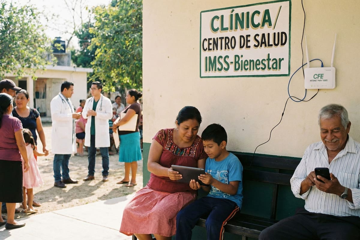 Internet gratuito llega a miles de clínicas en México: dónde estará disponible, quién podrá usarlo y cómo cambiará la atención médica con la red de la CFE en 2026