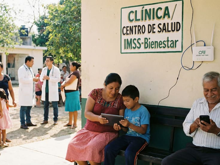 Internet gratuito llega a miles de clínicas en México: dónde estará disponible, quién podrá usarlo y cómo cambiará la atención médica con la red de la CFE en 2026