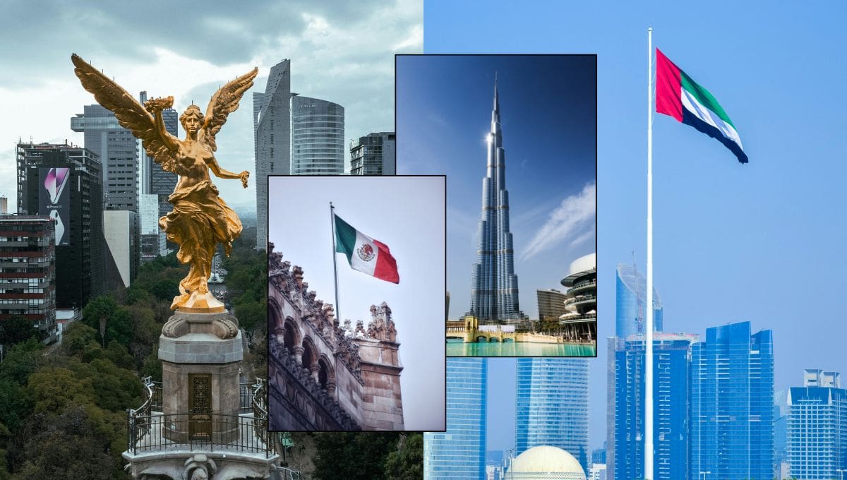 México y Emiratos Árabes Unidos fortalecen su relación comercial para diversificar mercados e impulsar inversiones en sectores clave como infraestructura y energía.