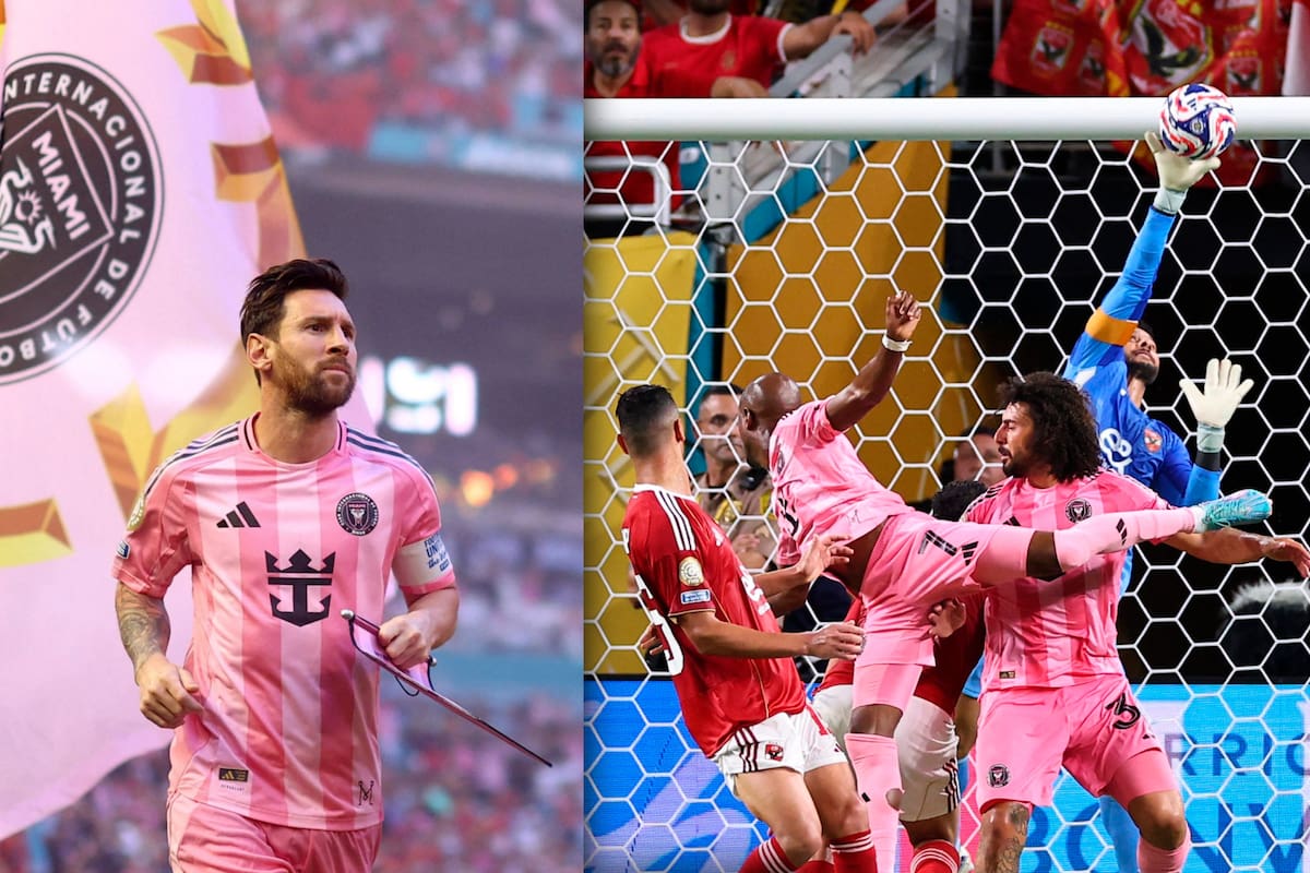 Messi y el Inter de Miami empatan con el Al Ahly en la inauguración del Mundial de Clubes