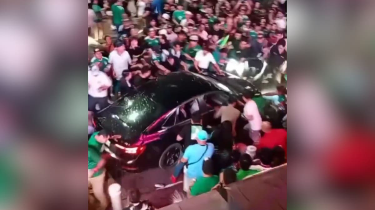 Conductor embiste a 17 personas en celebraciones mundialistas en Cabo San Lucas