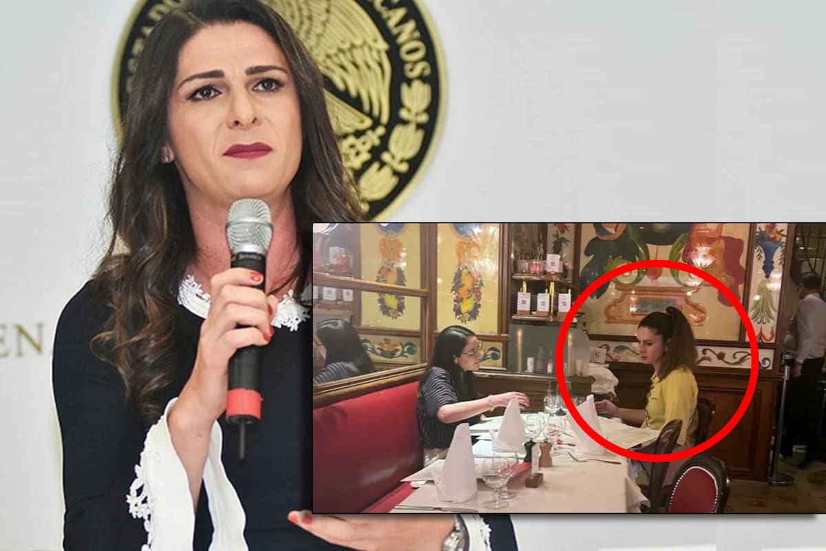 Cachan a Ana Gabriela Guevara cenando ‘con todo el lujo’ en París; le llueven críticas en redes sociales