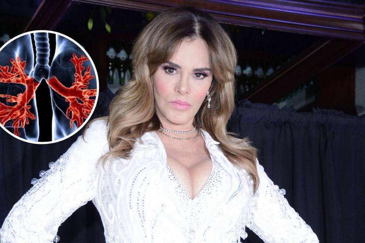Lucía Méndez es diagnosticada con neumonitis tras contagiarse de Covid-19, informa su médico