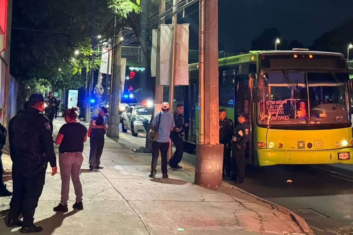 CDMX: Asesinan a pasajero de transporte público tras resistirse durante asalto
