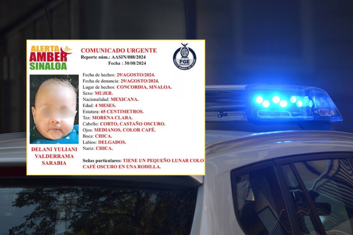Sinaloa: Detienen a mujer que drogó a una madre y secuestró a su bebé de 4 meses, ¿qué se sabe?