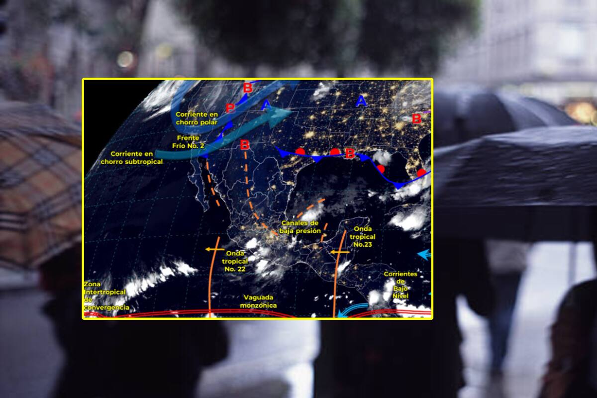 Frente Frío 2 trae más lluvias y temperaturas de hasta 0°C en estas zonas de México: ¿Cuál es el pronóstico del clima para este martes 17 de septiembre?