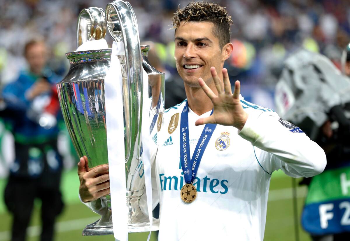 Cristiano Ronaldo. (AP Photo/Pavel Golovkin)