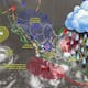 Lluvias torrenciales en Veracruz y fuertes precipitaciones e