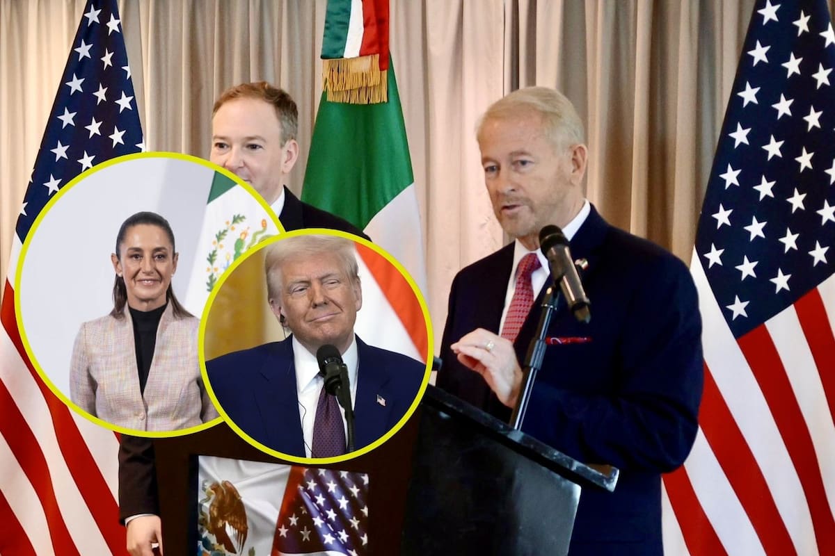 Trump y Sheinbaum trabajan juntos contra “grupos narcoterroristas”: Embajador Ronald Johnson señala uso de drones y sistemas antidrones como estrategia contra el crimen organizado