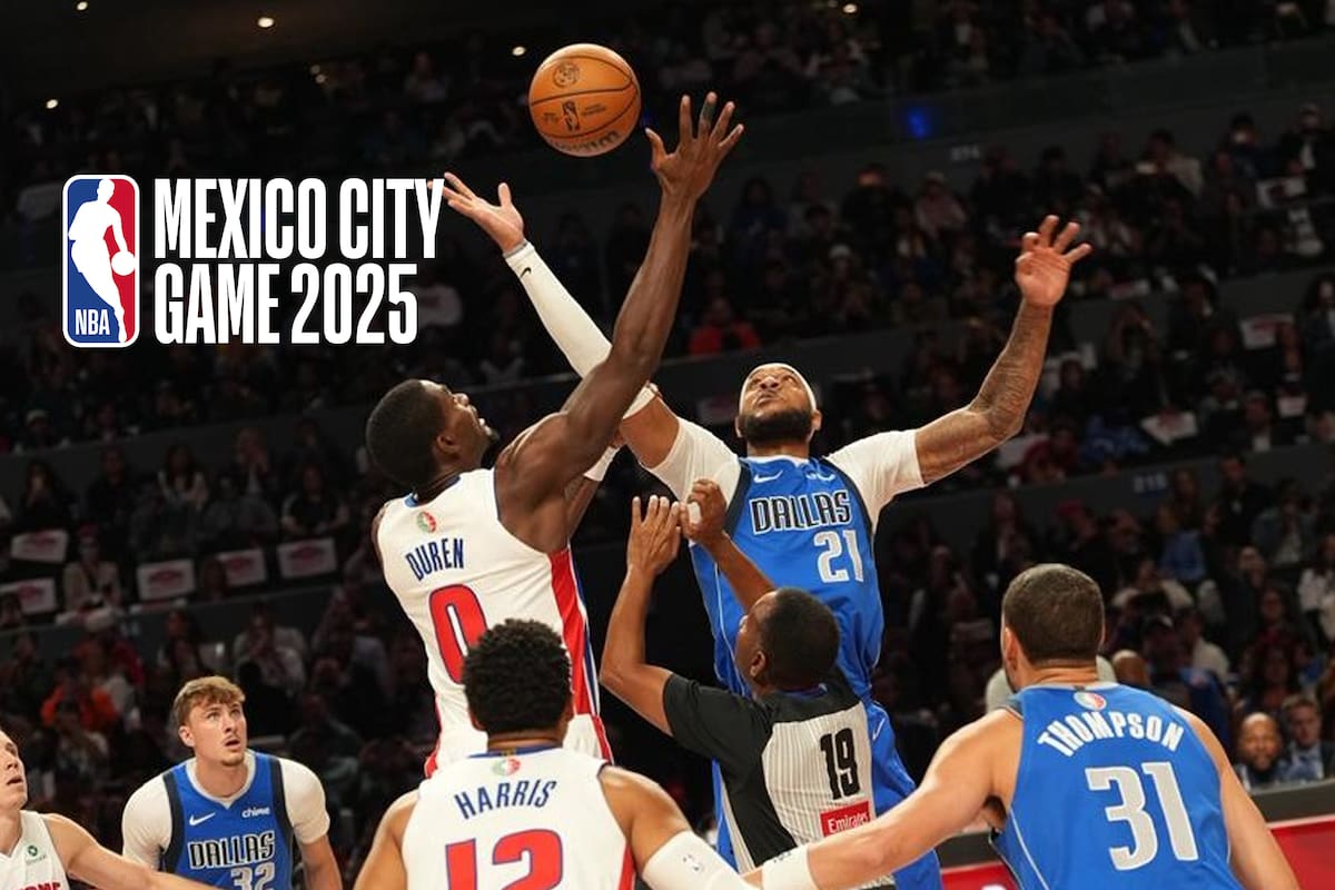Mavericks vs Pistons: Resumen, jugadas y mejores momentos del NBA Mexico City Game 2025