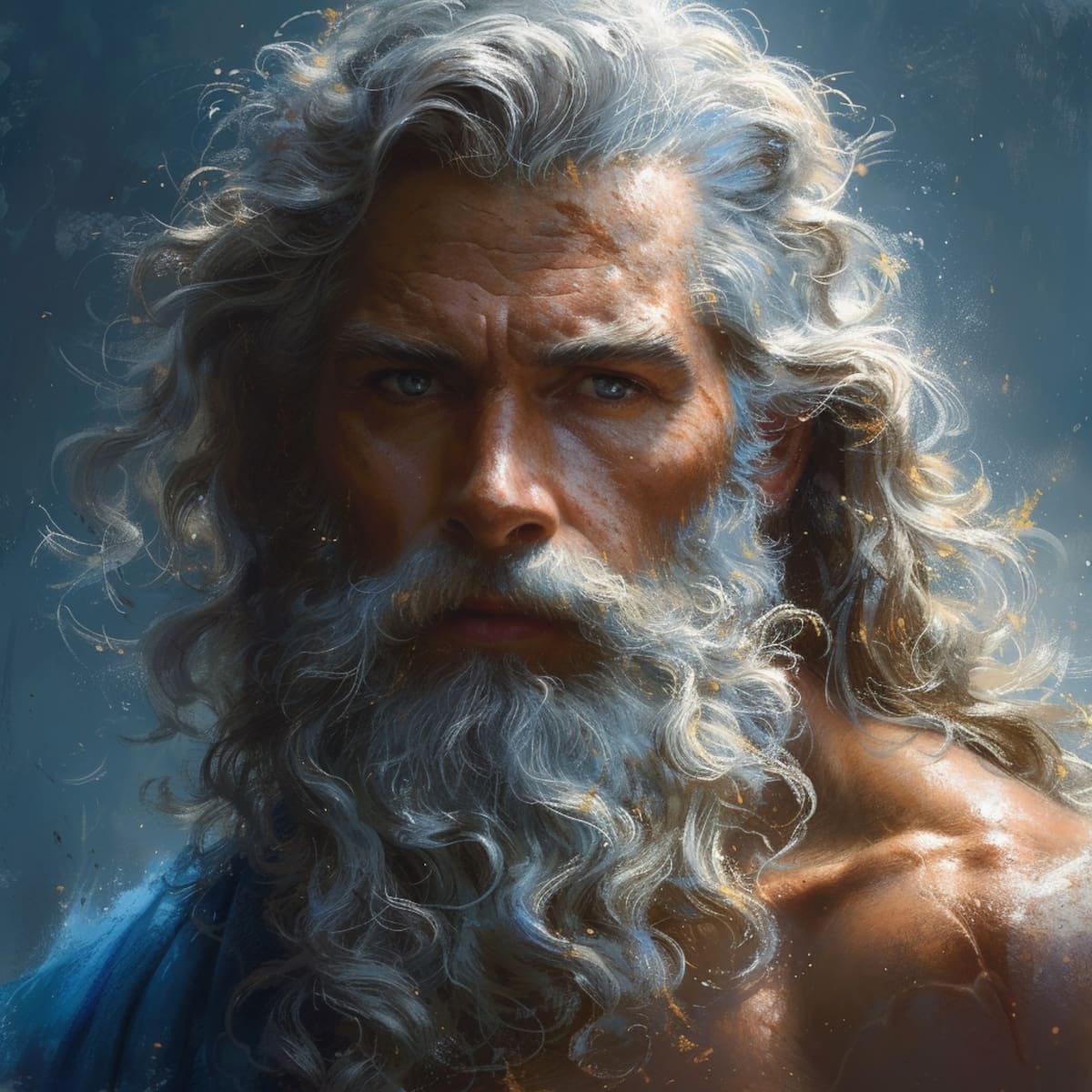 Así se vería Zeus si existiera en el mundo real según la Inteligencia Artificial de Midjourney