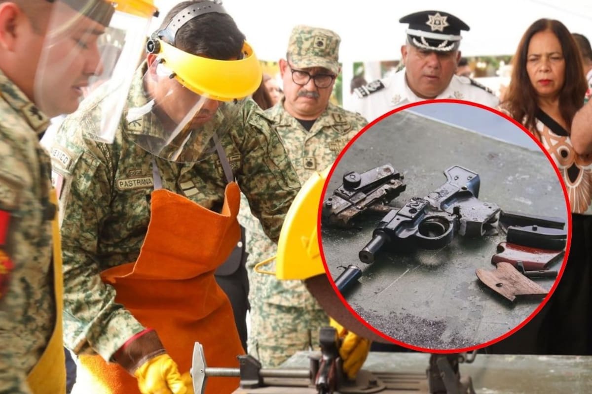 Comienza el programa “Sí al Desarme, Sí a la Paz” en Cuernavaca con entrega de arma histórica de la Segunda Guerra Mundial
