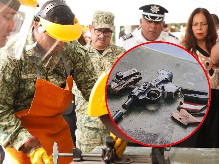 Gobierno federal aumenta el pago por canje de armas en México: ametralladoras alcanzan hasta 33 mil 650 pesos en efectivo