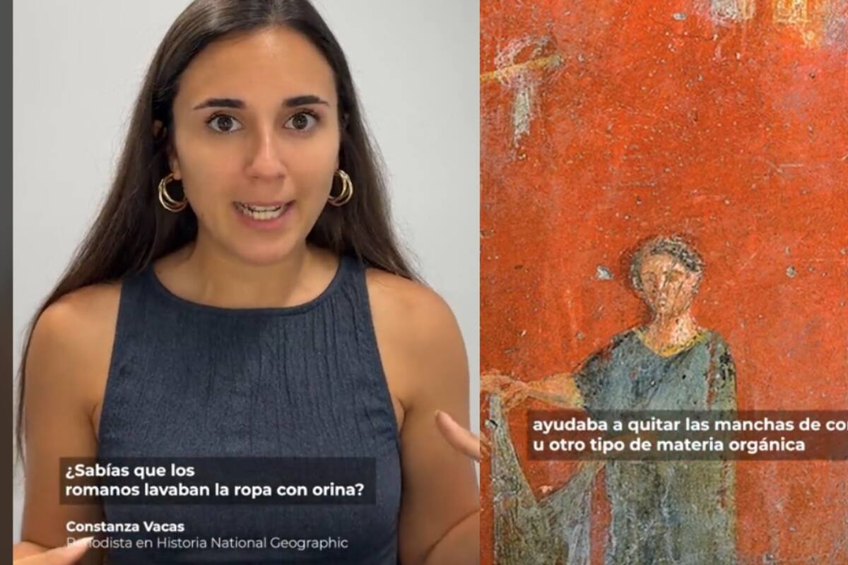 ¿Sabías que los romanos lavaban su ropa con orina, según National Geographic?
