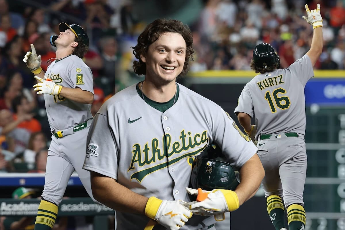¡Nuevo récord! Nick Kurtz es el primer novato en la historia de la MLB en batear 4 jonrones en un juego