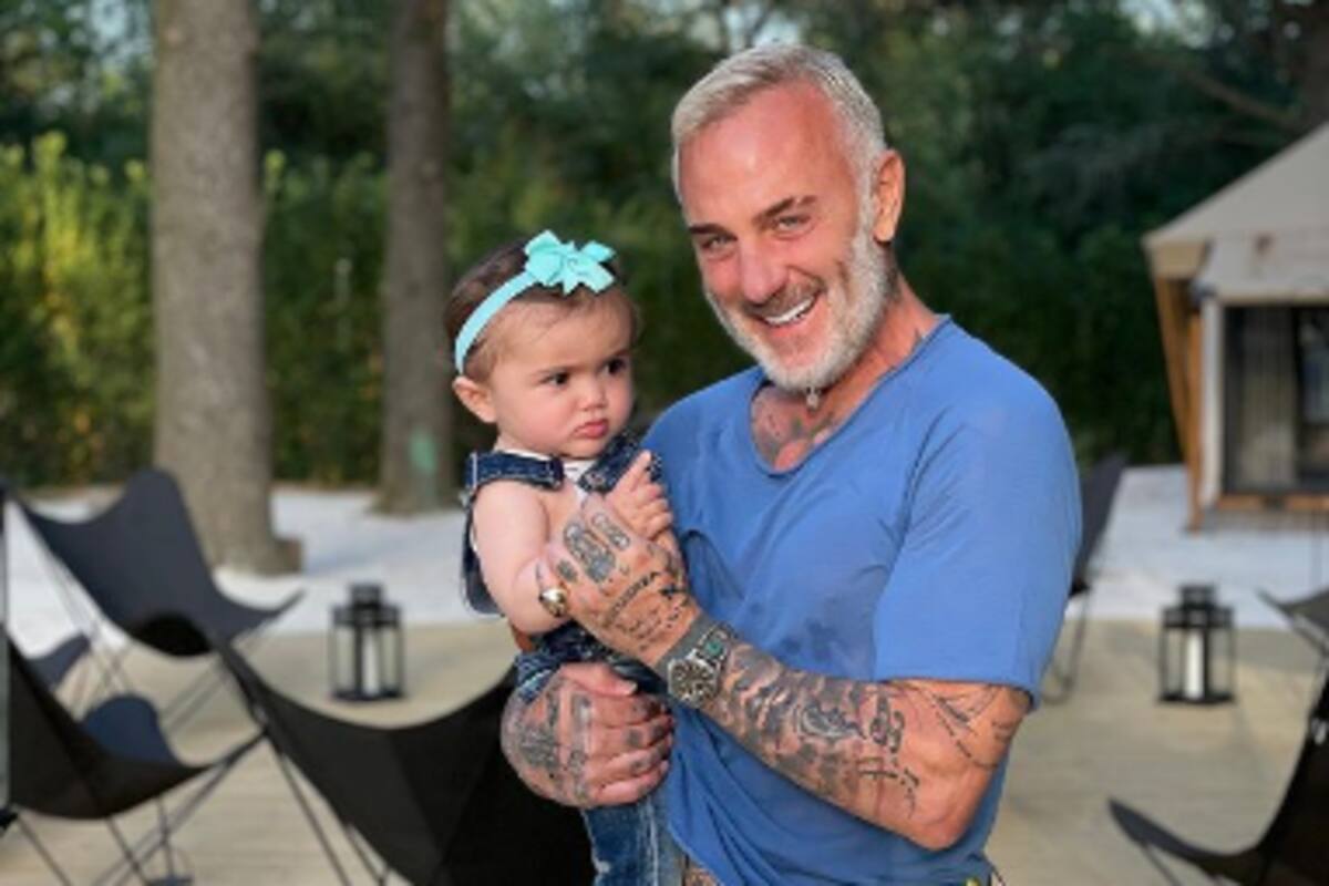Gianluca Vacchi habla de la afección con la que nació su hija Blu Jerusalema