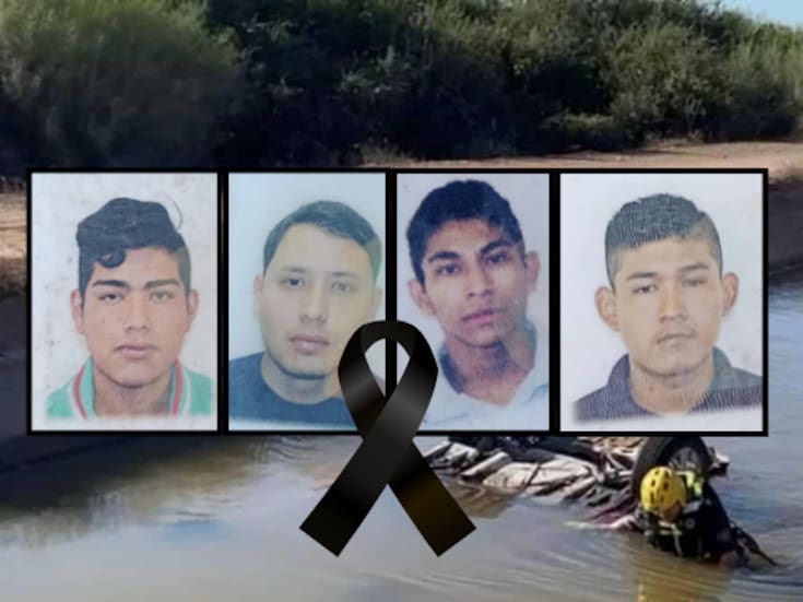Identifican a jóvenes víctimas de accidente en canal de Navojoa