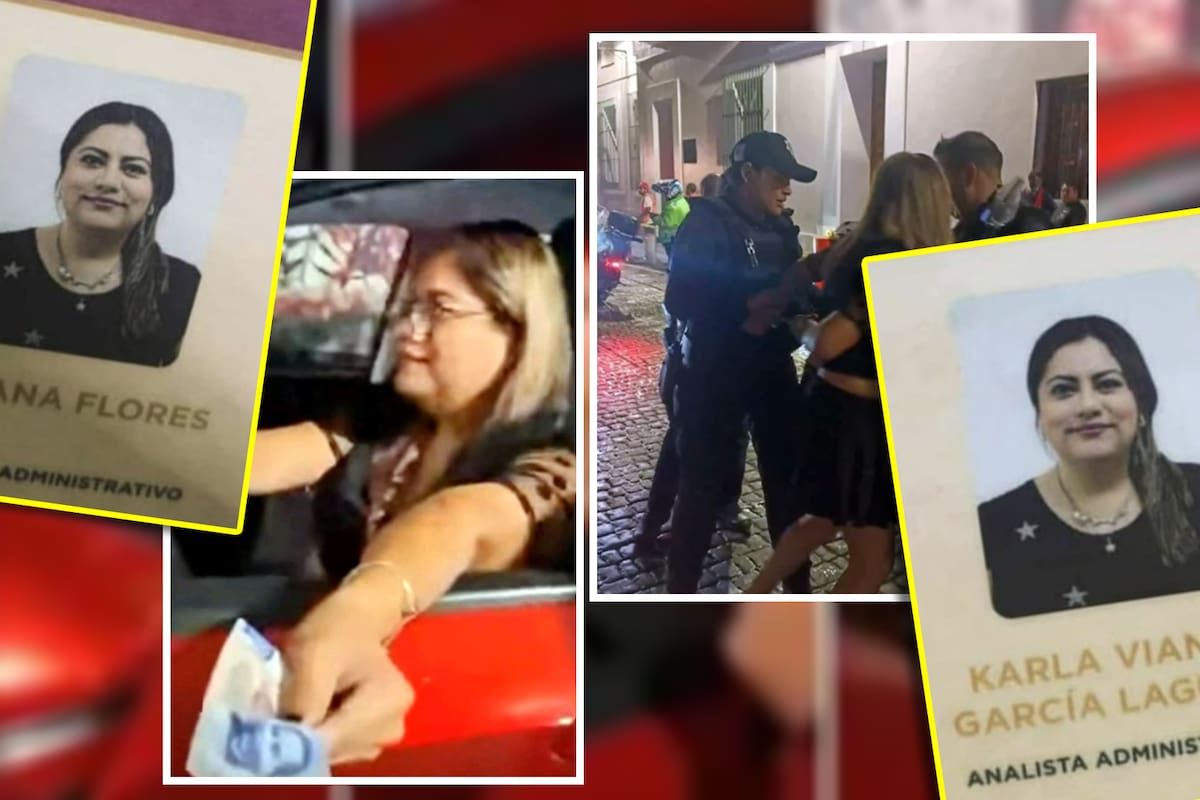 Funcionaria veracruzana choca en estado de ebriedad, insulta a los policías de tránsito y es captada en VIDEO tratando de sobornarlos con 500 pesos; la suspenden de su puesto